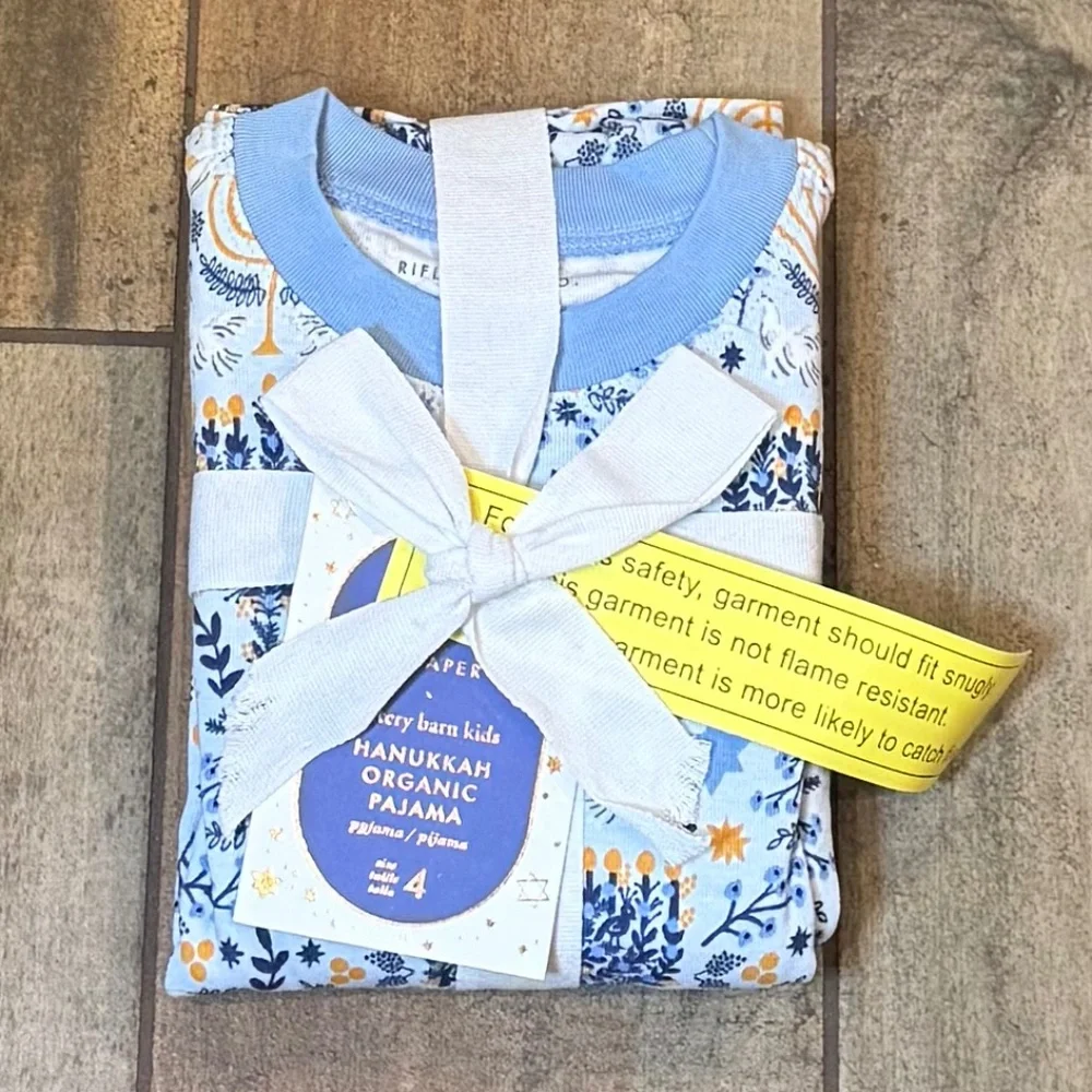 Hanukkah Organic Cotton Family Pajama Collection - Rifle Paper Co. - PBK